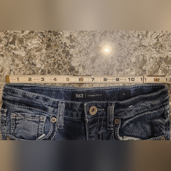 BKE | Conner Bootcut Distressed Jeans - Picture 7 of 9